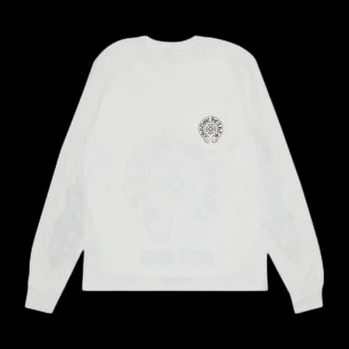 Chrome Hearts Malibu Exclusive Long-Sleeve T-Shirt 'White'