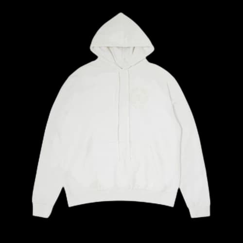 Chrome Hearts Glow In The Dark Hoodie 'White/Green'