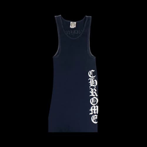 Chrome Hearts Logo At Side F*** You Tank Top 'Black'