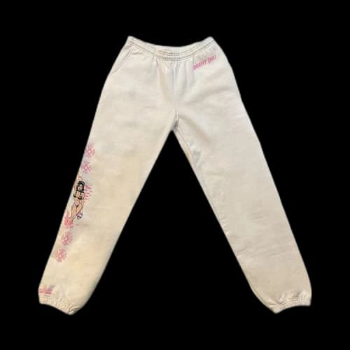 Chrome Hearts x Deadly Doll Sweatpants 'White/Pink'