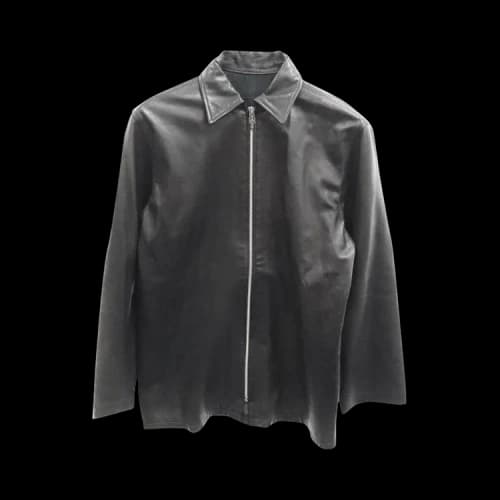 Chrome Hearts Fleurknee Leather Jacket 'Black'