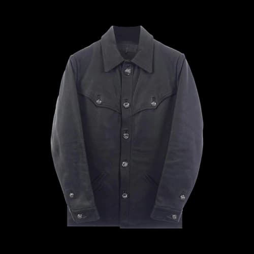 Chrome Hearts Leather Western Talon Jacket 'Black'
