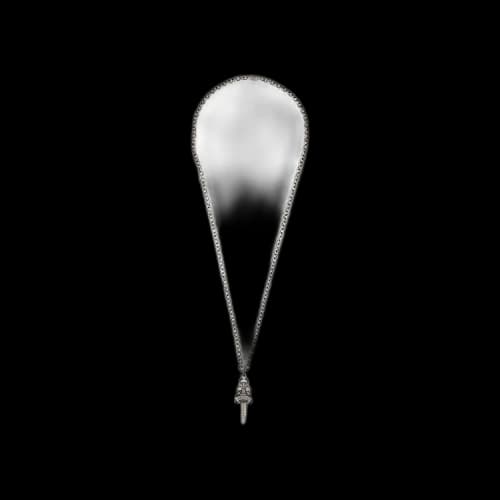 Chrome Hearts Dagger Pendant Necklace 'Silver'
