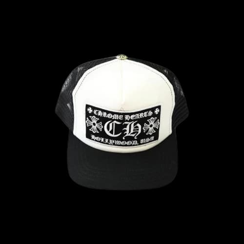 Chrome Hearts Ch Hollywood Trucker Hat 'Black/White'