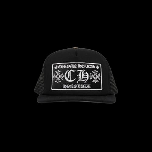 Chrome Hearts Honolulu Trucker Hat 'Black'