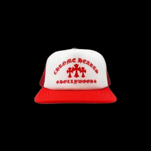 Chrome Hearts King Taco Trucker Hat 'Red/White'