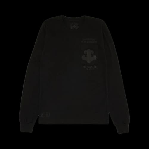 Chrome Hearts Paris Exclusive Long-Sleeve T-Shirt 'Black'