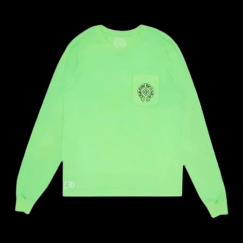 Chrome Hearts Las Vegas Exclusive Tie Dye Floral Long-Sleeve 'Green'
