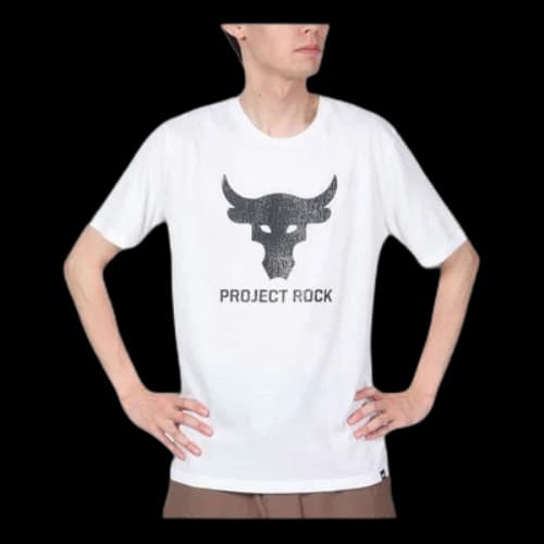 Under Armour Project Rock Payoff Graphic T-Shirt 'White'