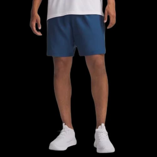 Under Armour Tech Sports Shorts Men's Gray Blue Moderate