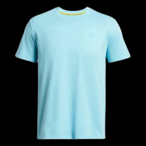 Under Armour Curry Emboss HW T-shirt 'Mint Blue'