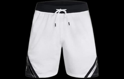 Under Armour Curry Mesh Shorts 'White Black'