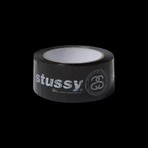 Stussy Italic Link Packing Tape 'Black'