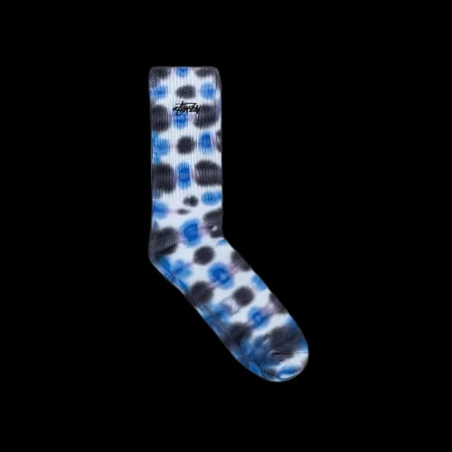 Stussy Batik Dye Crew Socks 'Black'