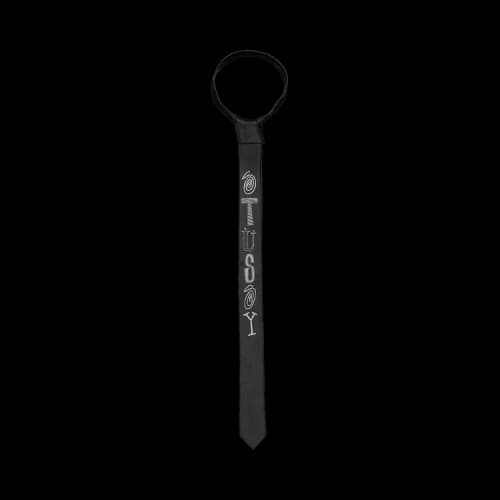Stussy Ransom Jacquard Tie 'Black'
