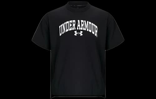 Under Armour APAC Half Sleeve Wordmark Logo T-shirt 'Black'