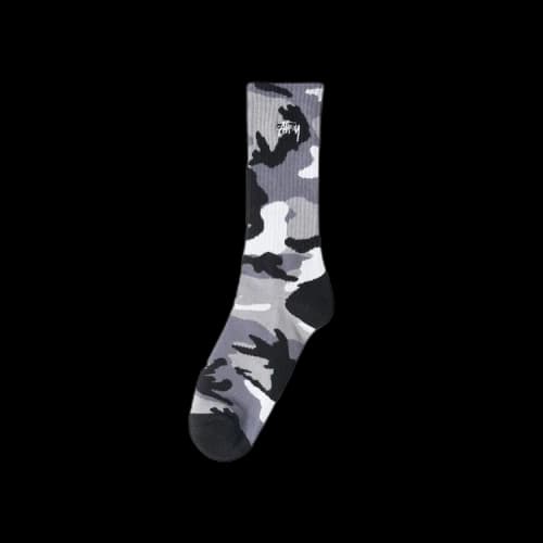 Stussy Stock Camo Socks 'Artic Camo'