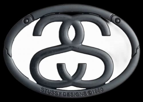 Stussy SS Link Carabiner Matte Black