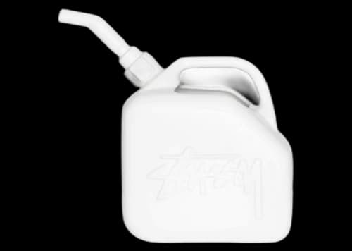 Stussy Gas Can Vase Ceramic White