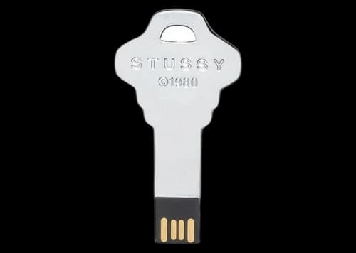 Stussy 64GB Key USB Silver