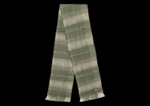 Stussy Plaid Scarf Green Plaid