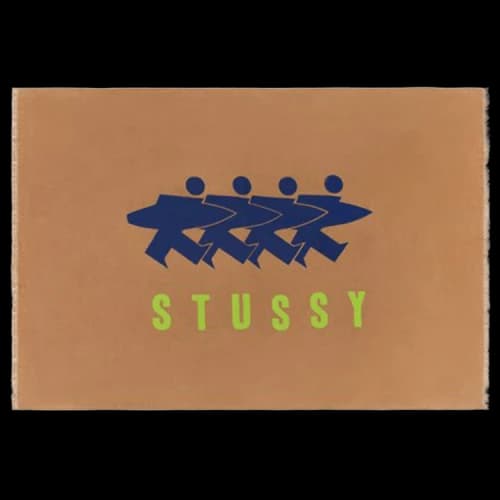 Stussy Linen Surfman Beach Blanket 'Brown'