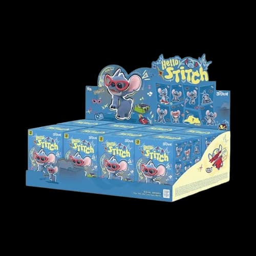 Miniso Top Toy x Disney Hello Stitch Series Figure Sealed Case 'Mystery' (8 Blind Boxes)
