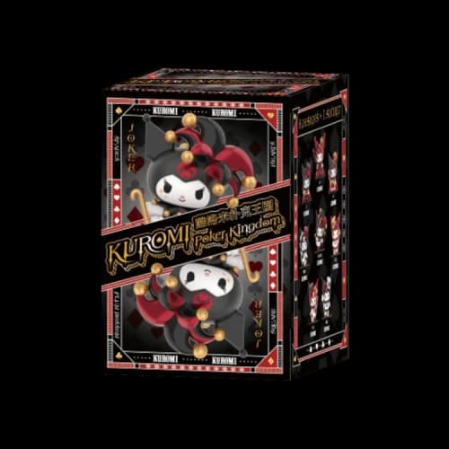 Miniso Top Toy x Sanrio Kuromi Poker Kingdom Series Single Blind Box 'Mystery'