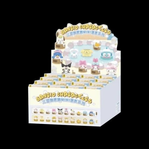 Miniso Top Toy x Sanrio Mini Hot Spring Sealed Case 'Mystery' (16 Blind Boxes)