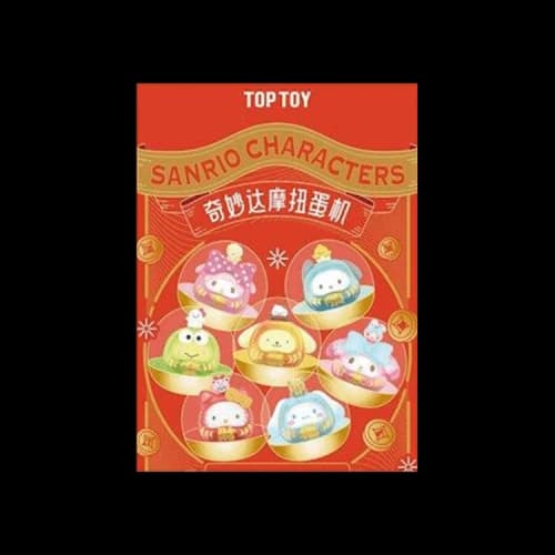 Miniso Top Toy x Sanrio Wonderful Dharma Gacha Machine Single Blind Box 'Mystery'
