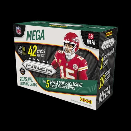 2025 Panini PRIZM Football NFL Mega Box