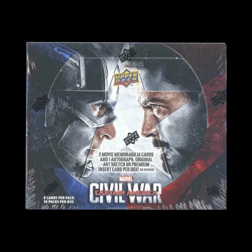 2016 Upper Deck Marvel Captain American: Civil War Hobby Box