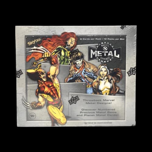 2020-21 Upper Deck Marvel X-Men Metal Universe Hobby Box
