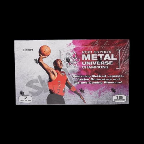 2021 Upper Deck Skybox Metal Universe Champions Hobby Box