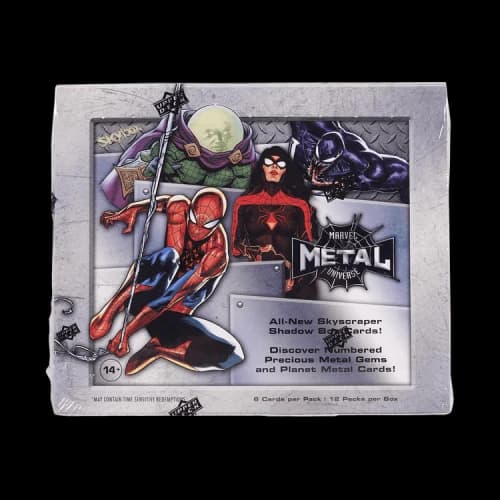 2021-22 Upper Deck Marvel Spider-Man Metal Universe Hobby Box