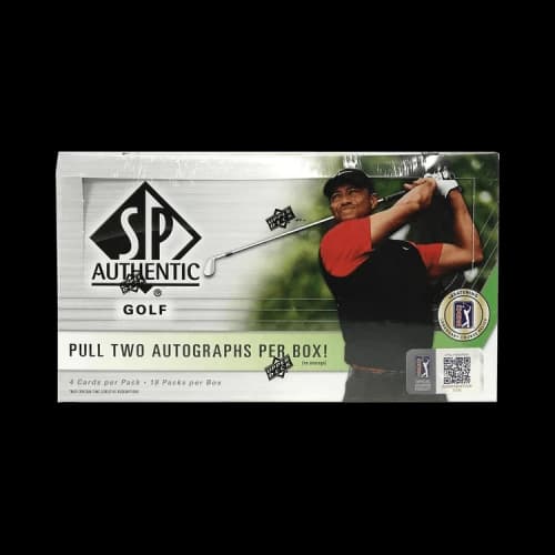 2021 Upper Deck SP Authentic Golf Hobby Box