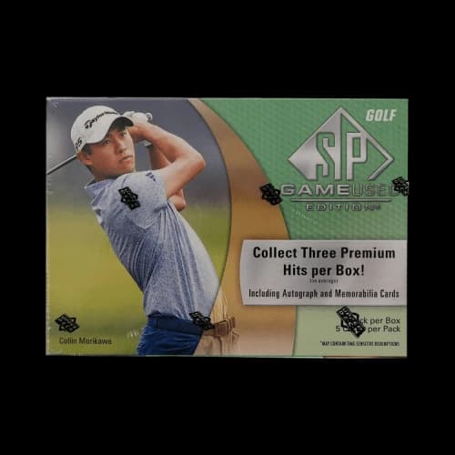 2024 Upper Deck SP Game Used Golf Hobby Box