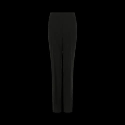 Ferragamo Women's High-Waisted Trousers Black