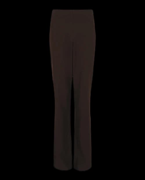 Ferragamo Tailored Bootcut Pants Dark Brown