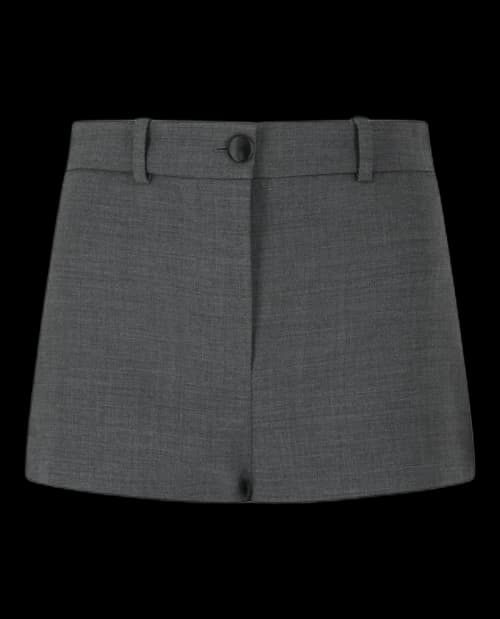 Ferragamo Culotte Shorts Grey