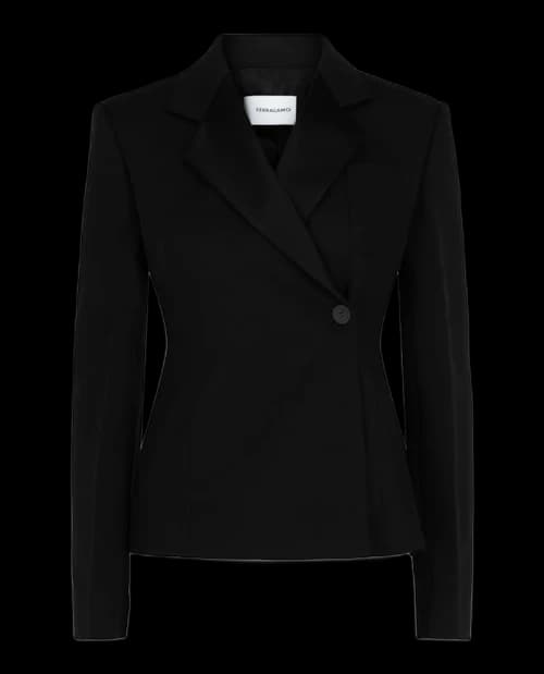 Ferragamo Tuxedo Jacket Black