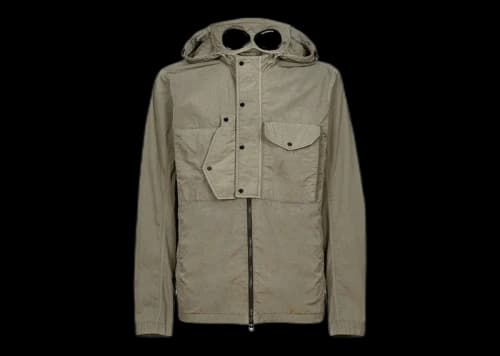 C.P. Company Chrome-R Goggle Overshirt Thyme-Green