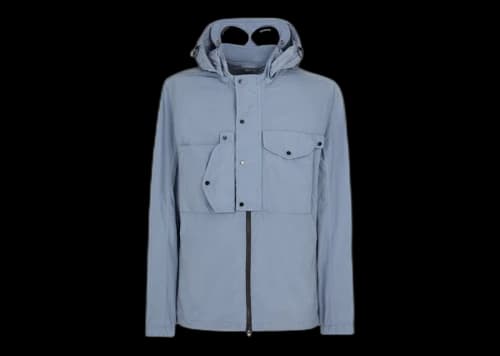 C.P. Company Chrome-R Goggle Overshirt Infinity-Blue