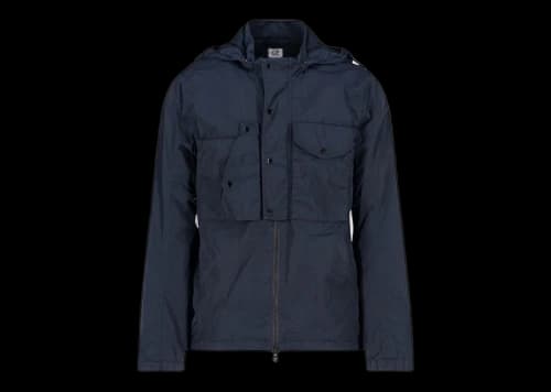 C.P. Company Chrome-R Goggle Overshirt Navy Blue