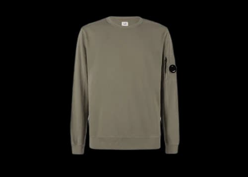 C.P. Company Light Fleece Sweatshirt Thyme-Green
