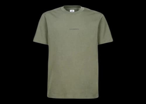 C.P. Company 30/1 Jersey Compact Logo T-Shirt Thyme-Green