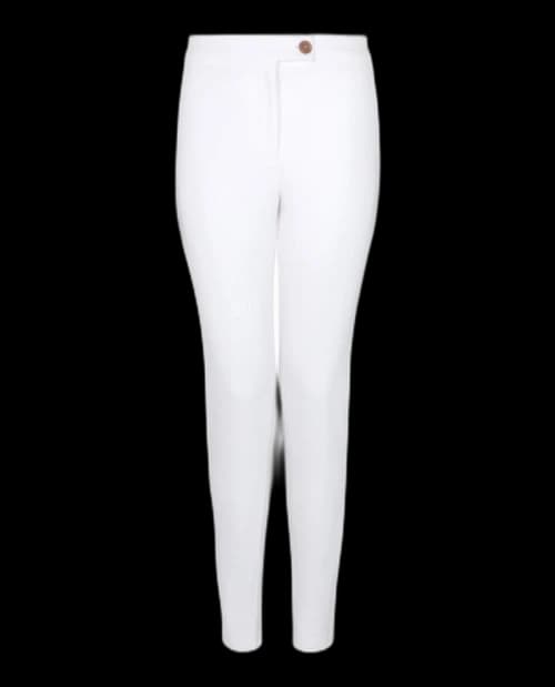 Ferragamo Slim-Fit Trousers White