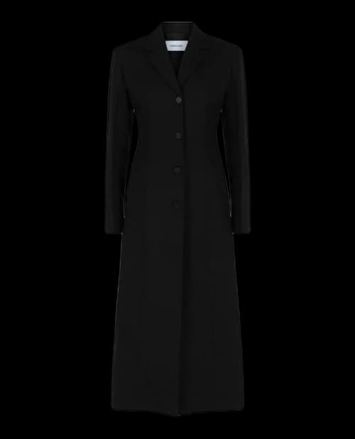 Ferragamo Tailored Coat Black
