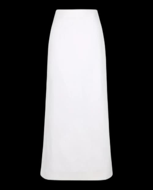 Ferragamo Long Skirt Bone