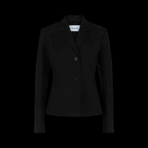 Ferragamo Wool Blend Blazer 'Black'